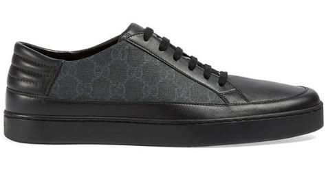 gucci common gg supreme low top sneaker|Gg Supreme low top sneakers.